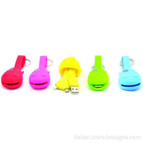 Cow Head Design 2-in-1 Charging and Data Syncing USB Cables for iPhone 5/5S/5c,Support iOS 8 Version